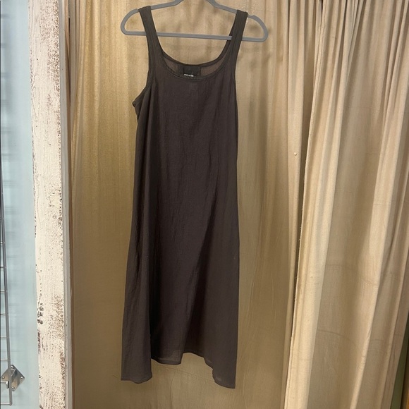 Stylish Gray Sheer Sleeveless Dress - Shack Incorporated - Picture 1 of 3